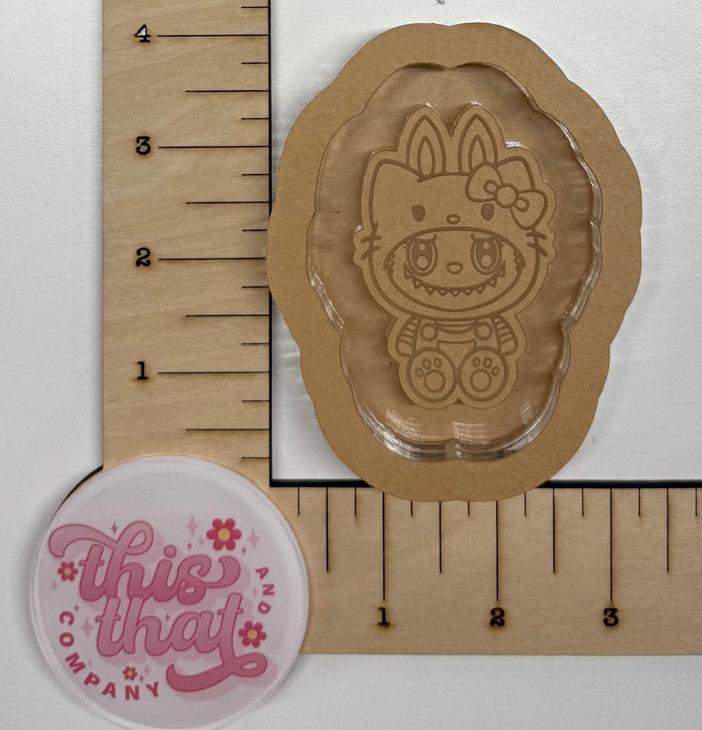 Silicone Mold for Resin | Monster Bubu Cat Mashup