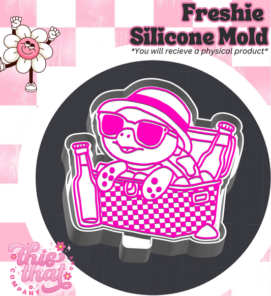Freshie | Silicone Mold | Cooler Turtle