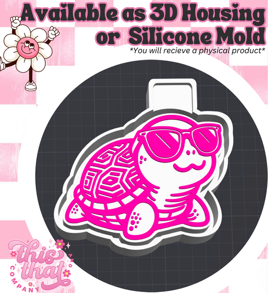 Freshie | Silicone Mold | Cool Turtle