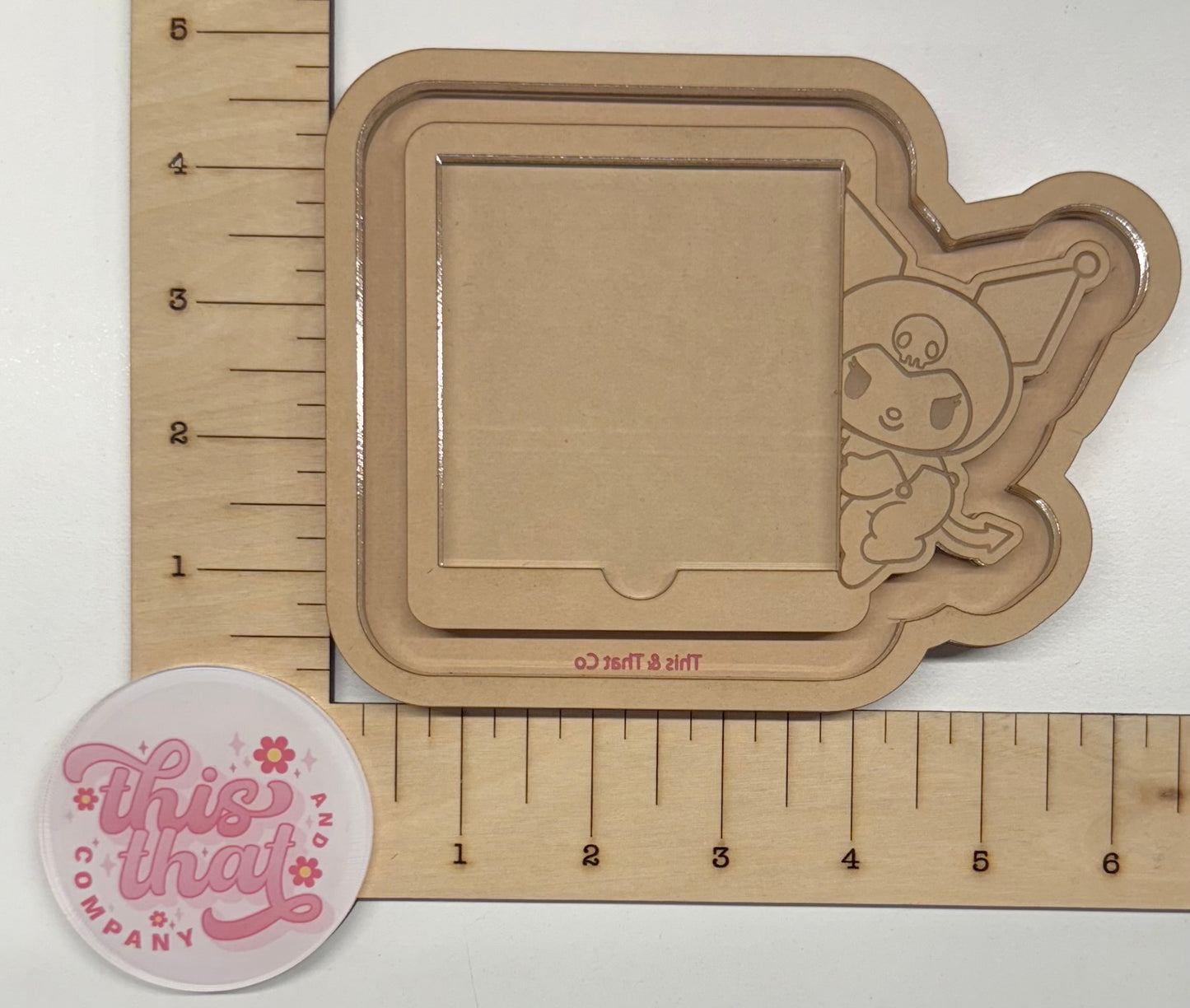 Silicone Mold for Resin | Kawaii San Purple Bunny Sticky Note Holder | SHOP EXCLUSIVE