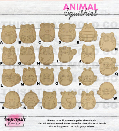 Silicone Mold For Resin  | Animal Squishies