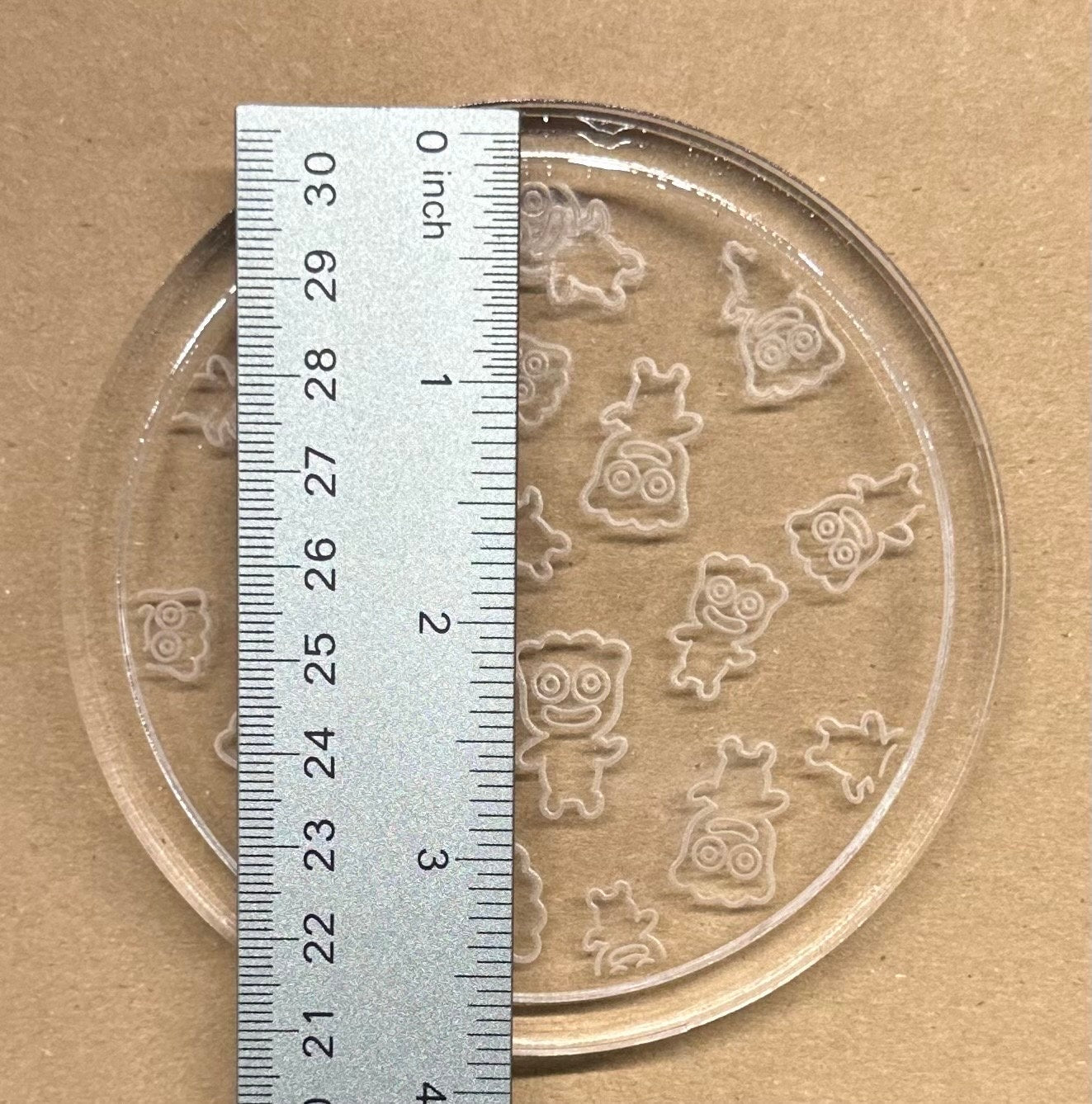 Silicone Mold For Resin | Sour Kids Lipped Etched Coaster