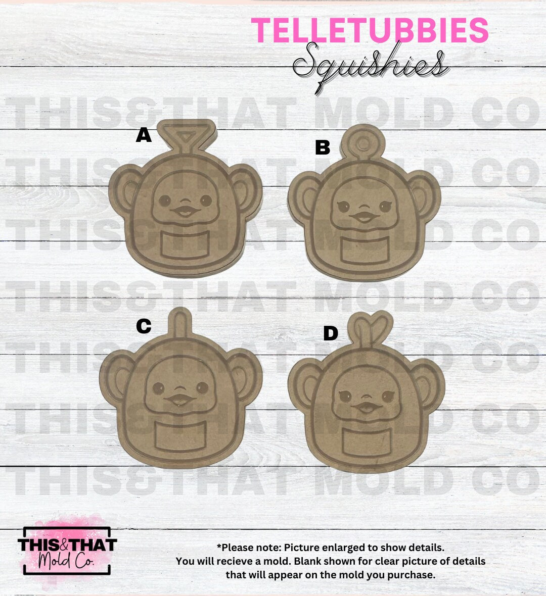 Silicone Mold For Resin | Tubbies Squishies