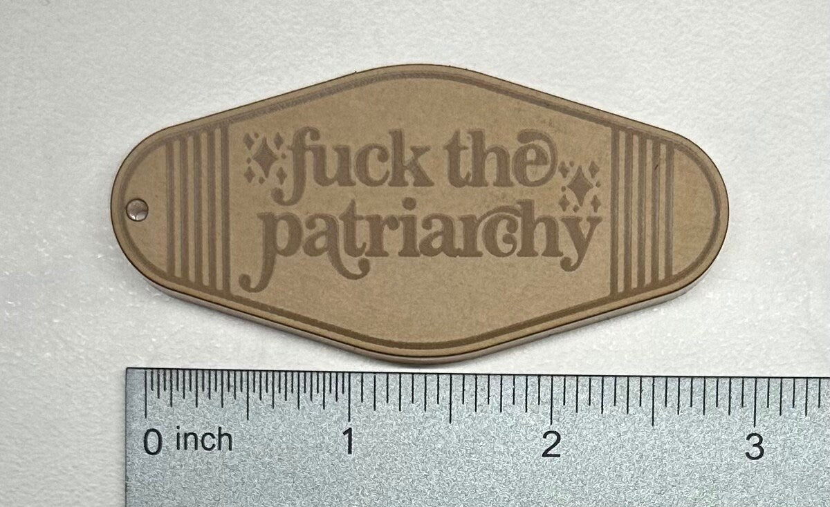 Silicone Mold For Resin | 'F The Patriarchy'