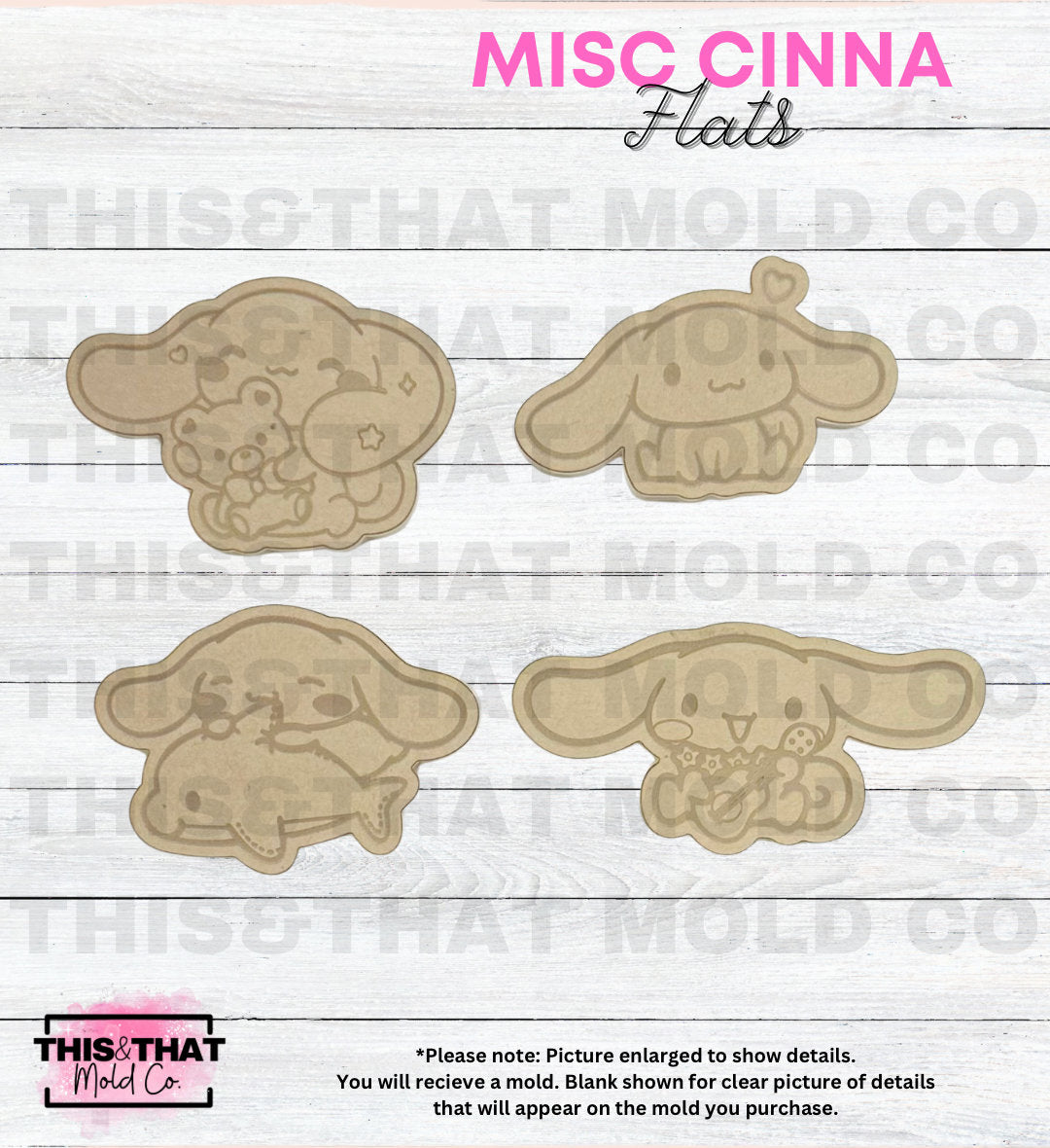 Silicone Mold For Resin | Kawaii Dog MISC