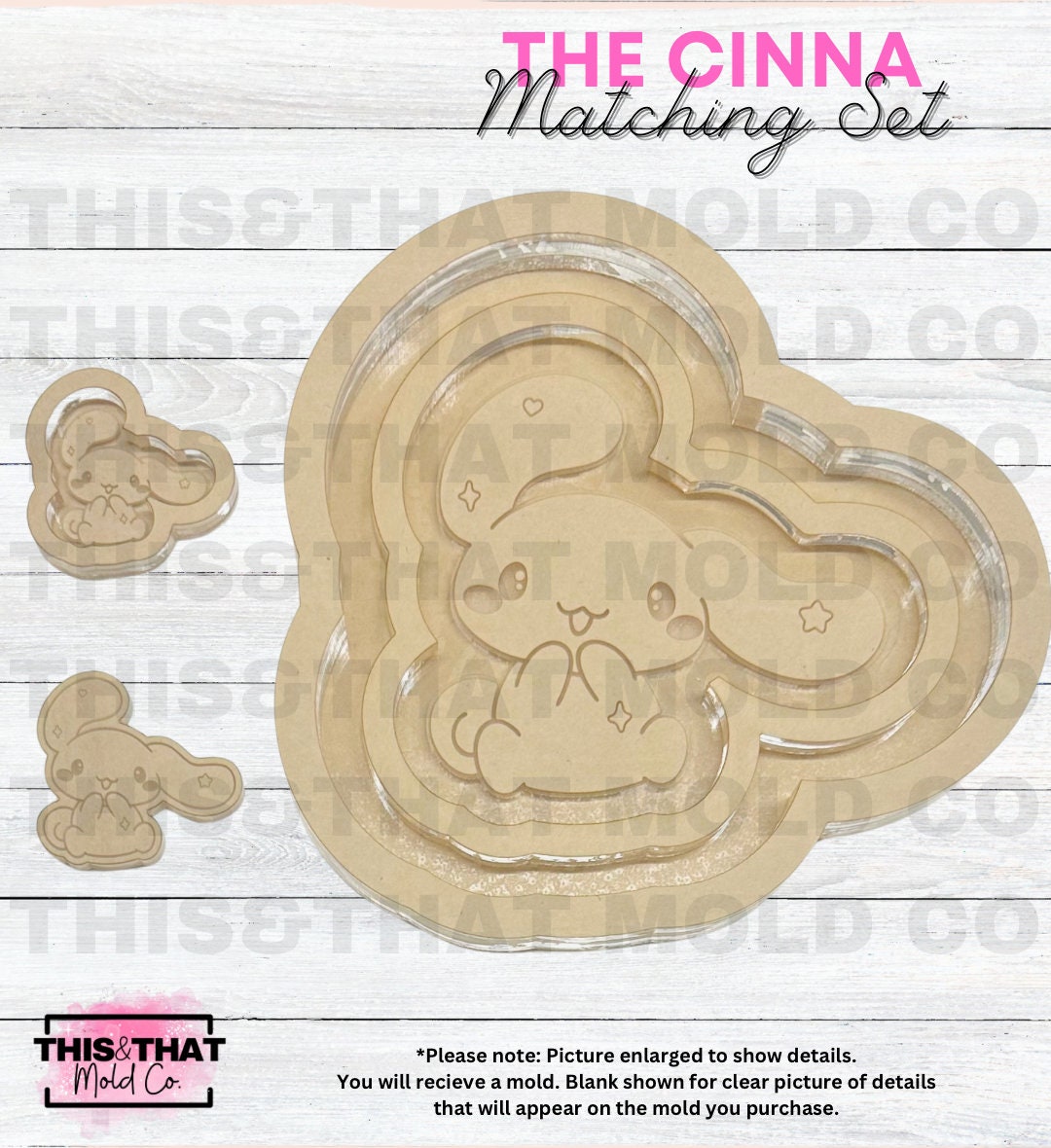 Silicone Mold For Resin | Kawaii Dog Tray, Shaker, Flat Set