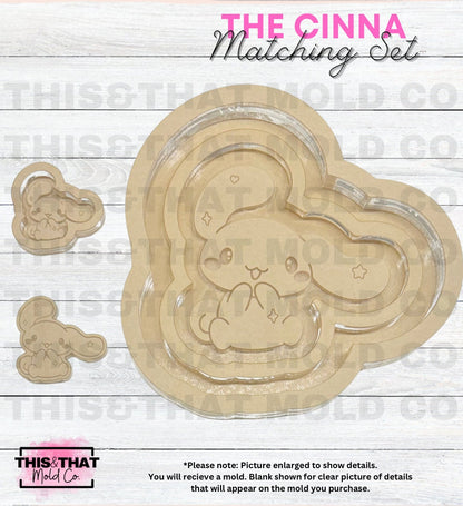 Silicone Mold For Resin | Kawaii Dog Tray, Shaker, Flat Set