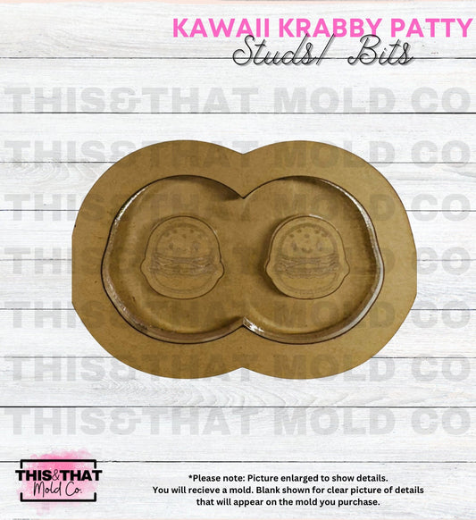 Silicone Mold For Resin | Patty Studs/Bits