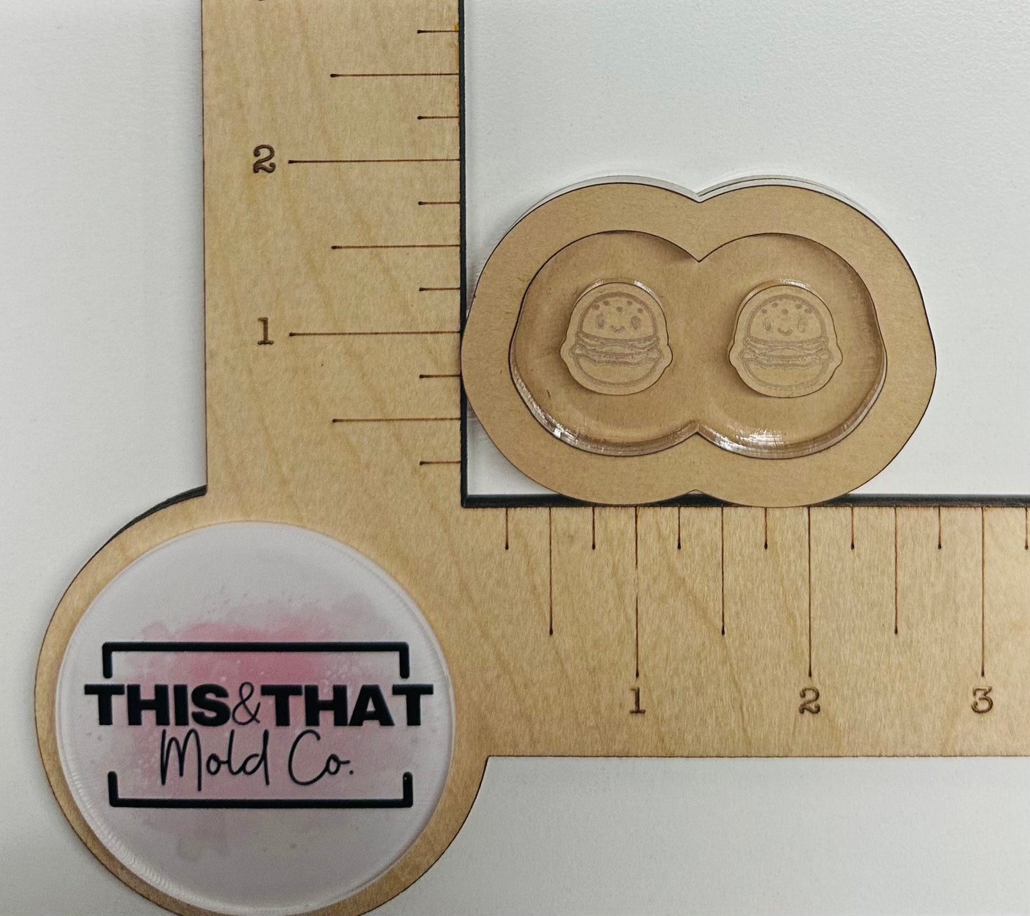 Silicone Mold For Resin | Patty Studs/Bits