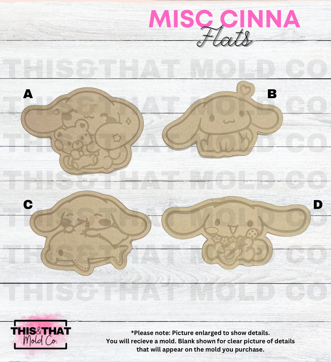 Silicone Mold For Resin | Kawaii Dog MISC