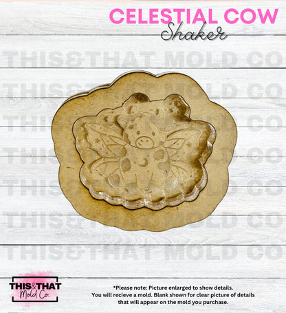 Silicone Mold For Resin | Celestial Cow Shaker