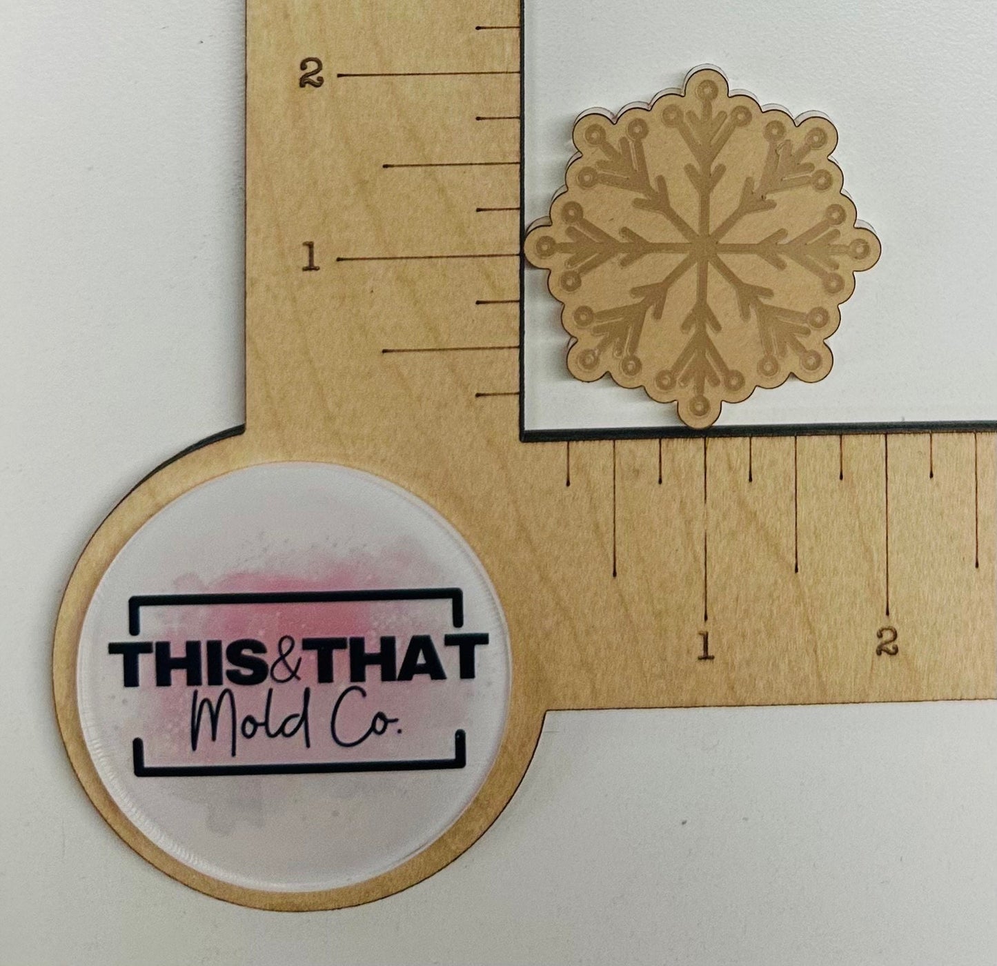 Silicone Mold for Resin | Snowflake Shaker & Flat Mold