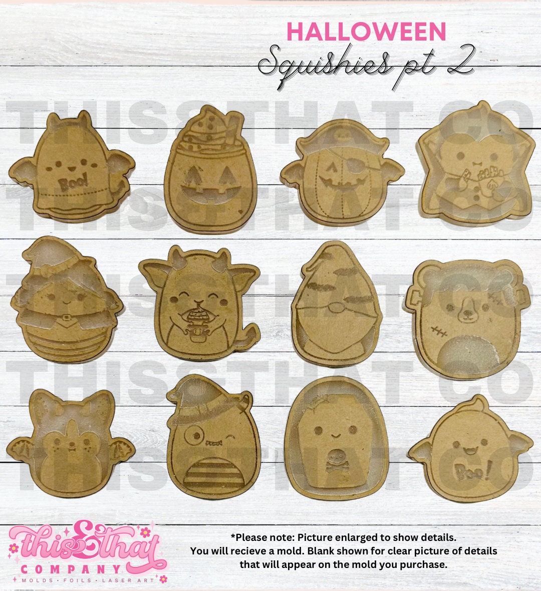 Silicone Mold for Resin | Halloween Squishies pt 2