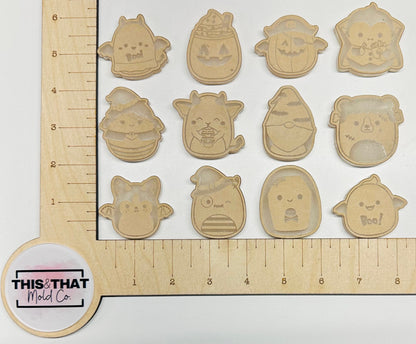 Silicone Mold for Resin | Halloween Squishies pt 2