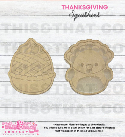 Silicone Mold for Resin | Thanksgiving Squishies