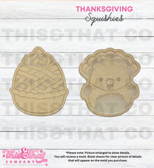 Silicone Mold for Resin | Thanksgiving Squishies