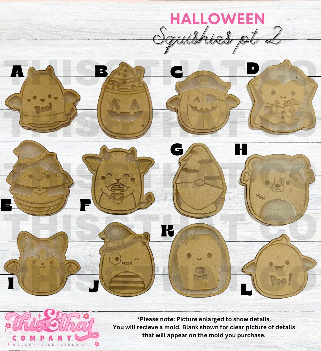 Silicone Mold for Resin | Halloween Squishies pt 2