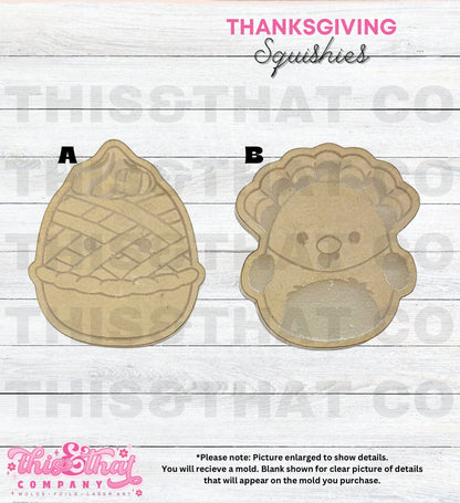 Silicone Mold for Resin | Thanksgiving Squishies