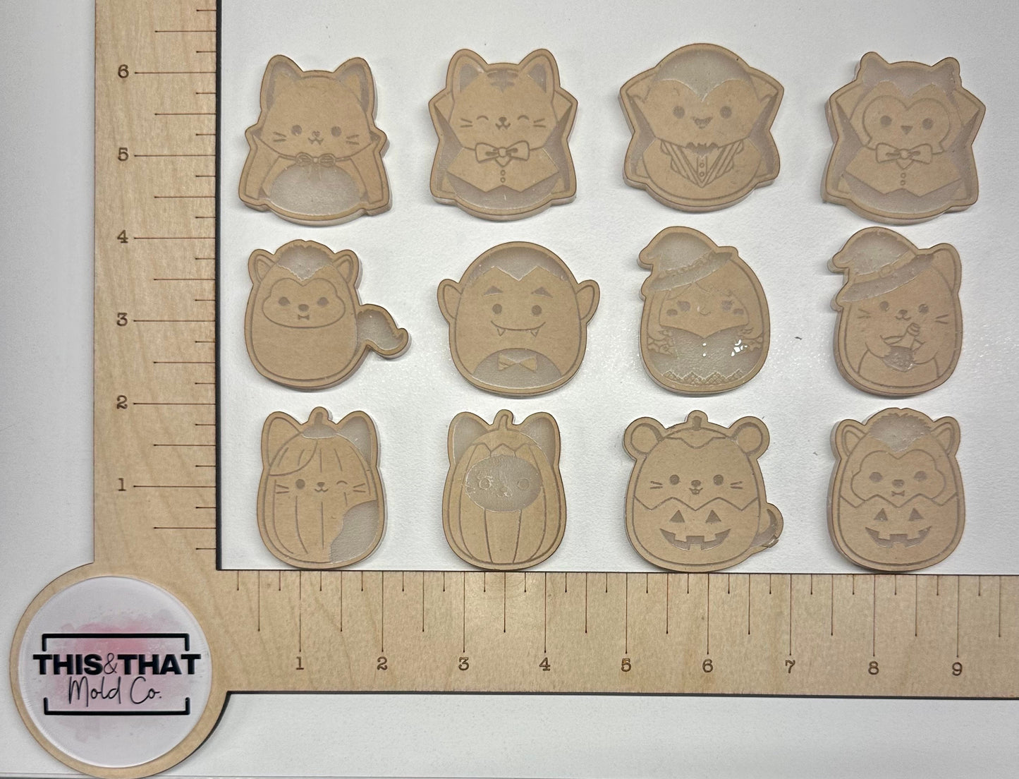 Silicone Mold for Resin | Halloween Squishies