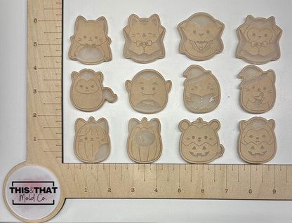 Silicone Mold for Resin | Halloween Squishies