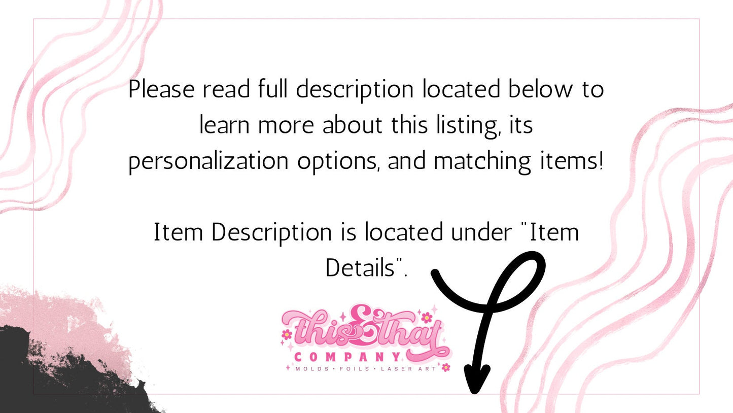 Silicone Mold for Resin | Halloween Sister Squishies|