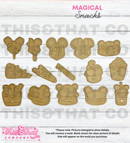 Silicone Mold for Resin | Magical Snacks