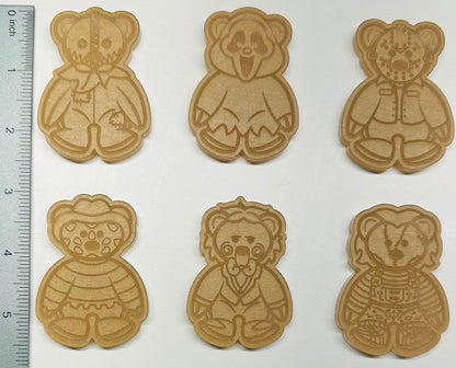 Silicone Mold For Resin | Horror Movie Bears