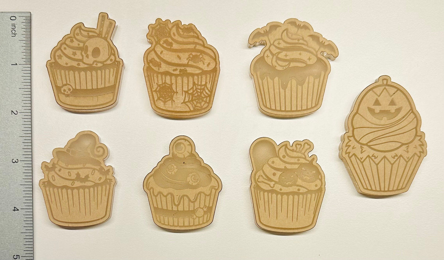Silicone Mold | Spooky Cupcakes