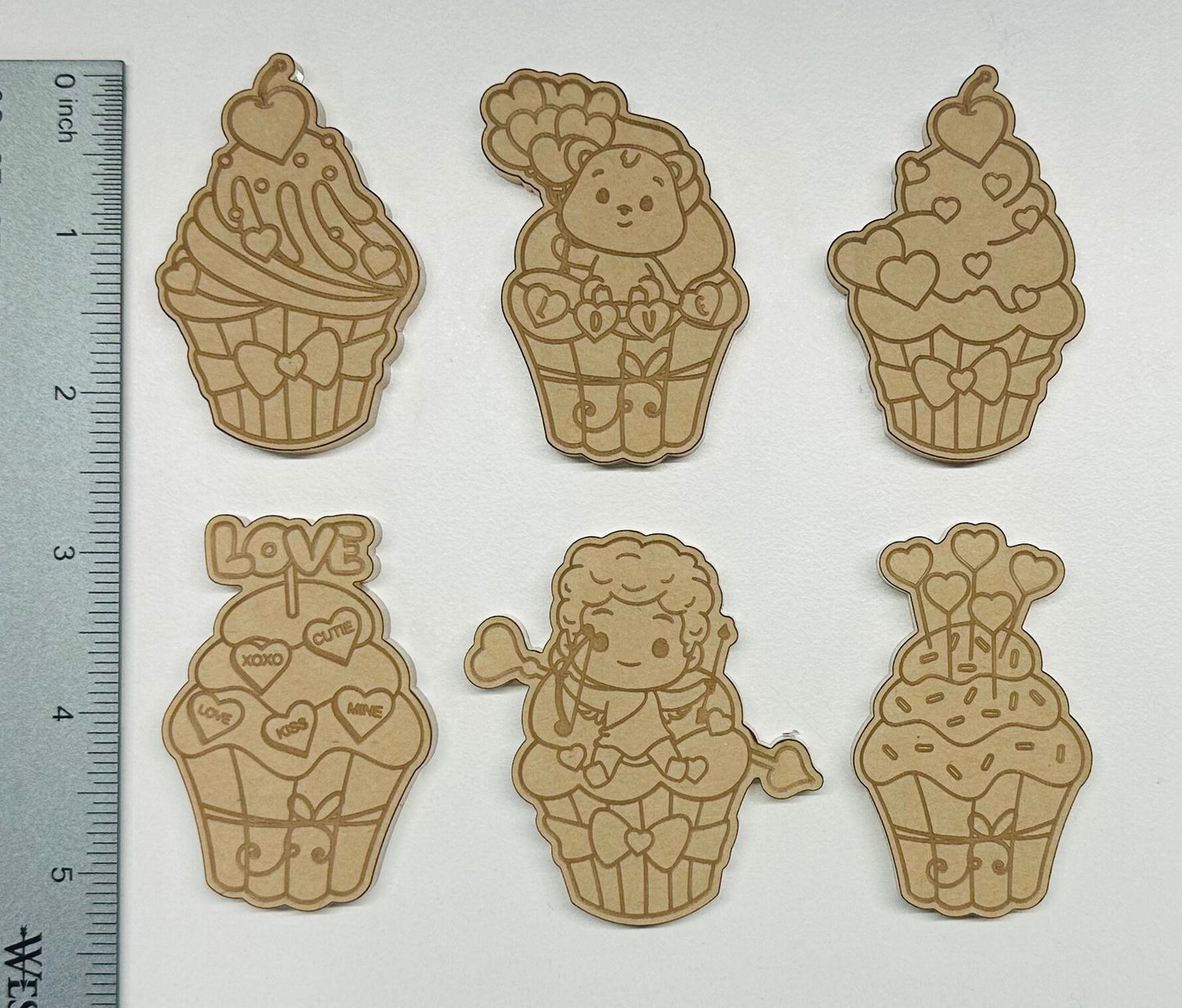 Silicone Mold | Valentines Day Cupcakes | SHOP EXCLUSIVE