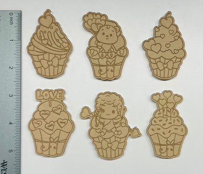 Silicone Mold | Valentines Day Cupcakes | SHOP EXCLUSIVE