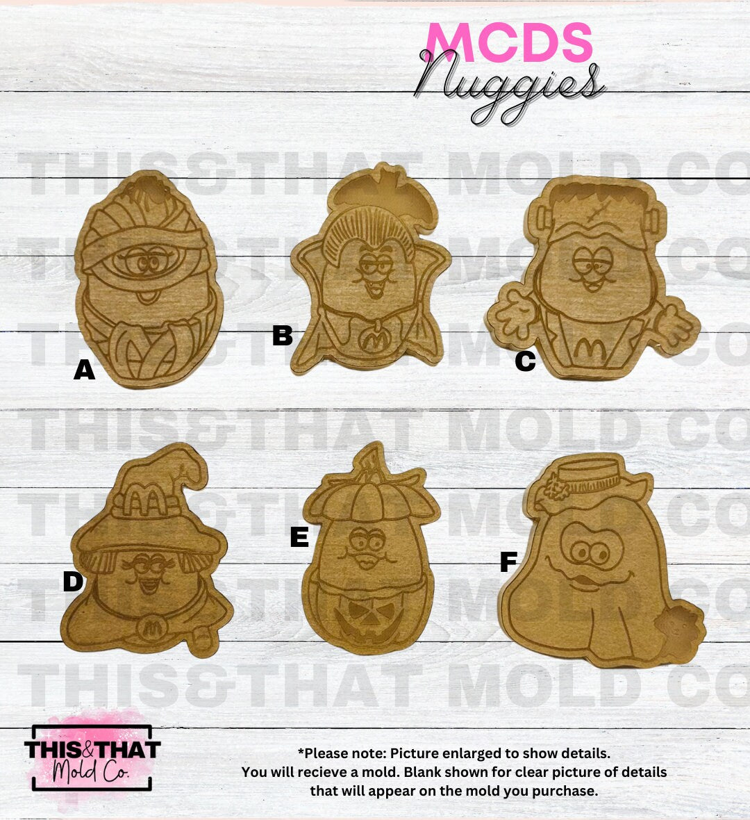 Silicone Mold For Resin | Nostalgic Vintage Nuggets