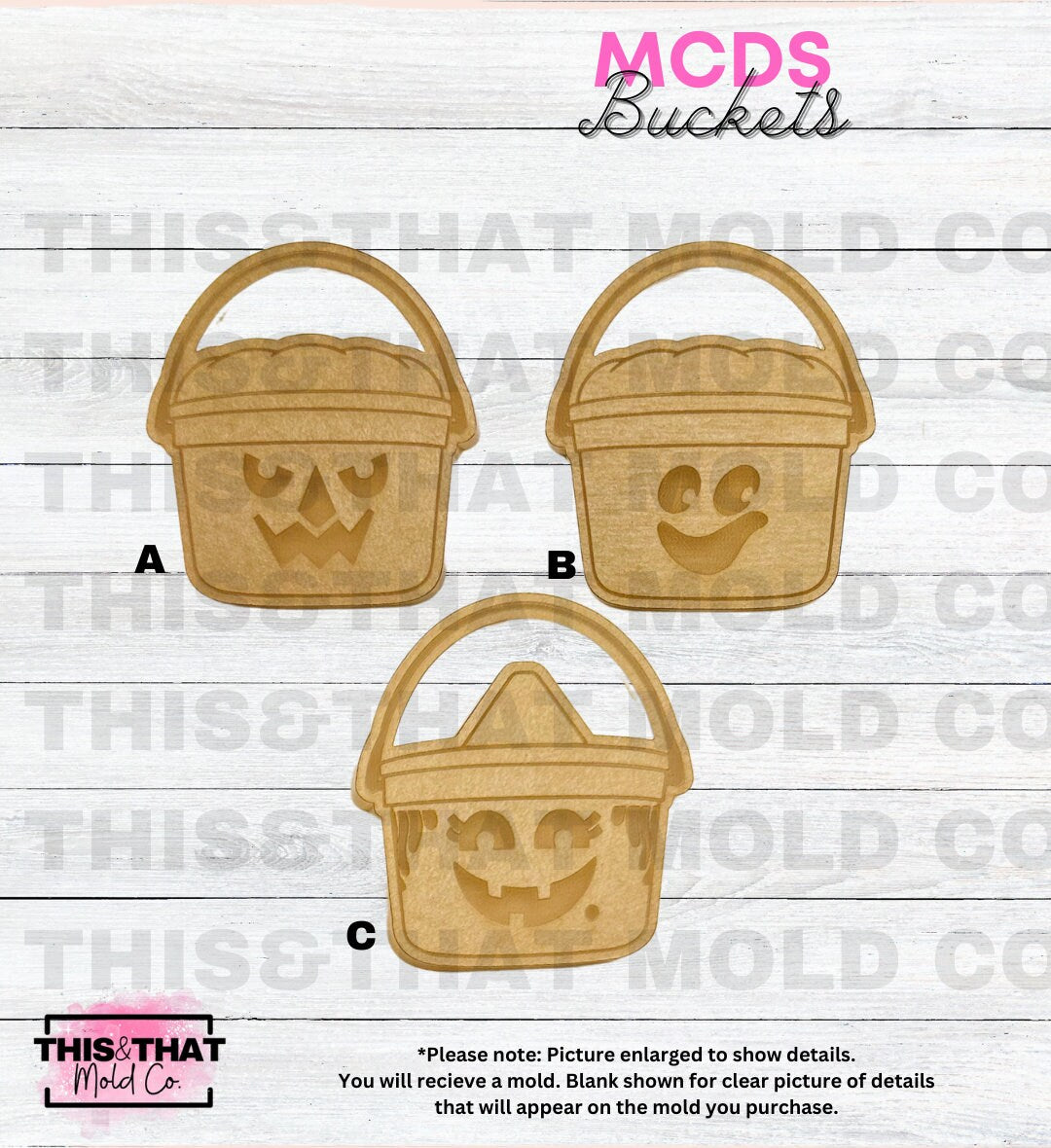 Silicone Mold For Resin | Nostalgic Vintage Halloween McBuckets