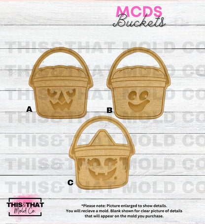 Silicone Mold For Resin | Nostalgic Vintage Halloween McBuckets