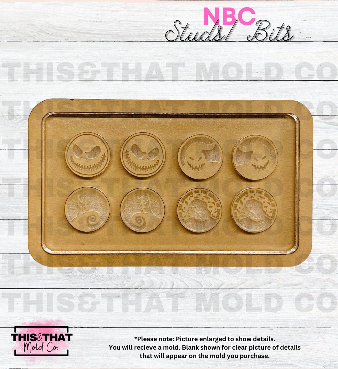 Silicone Mold For Resin | NBC Studs