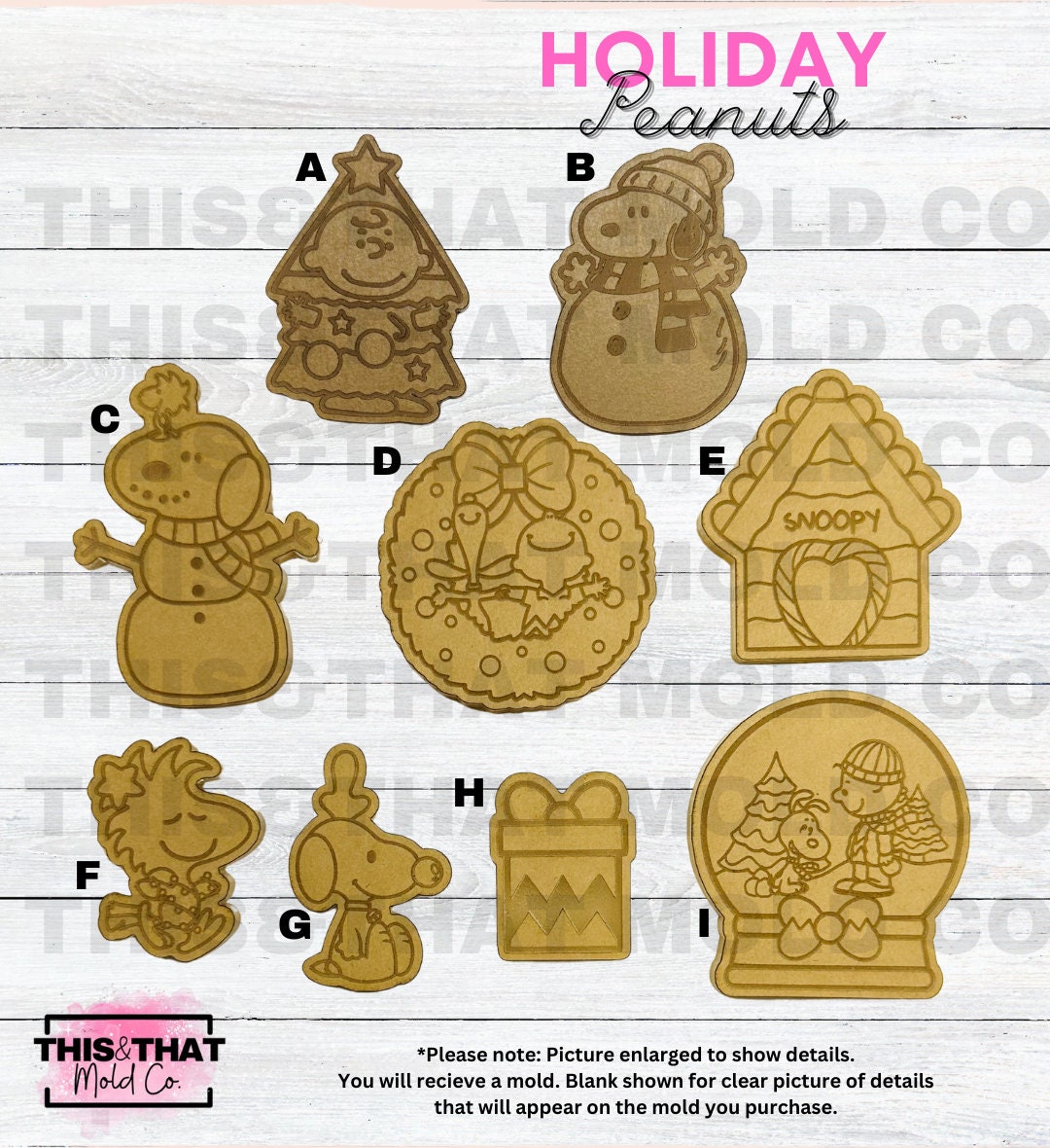 Silicone Mold For Resin | Nostalgic Christmas